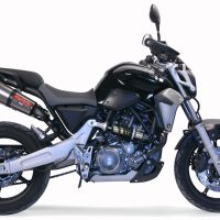 Pot echappement compatible avec Yamaha MT03 660 2006-2013, Gpe Ann. titanium, Paire de pot d'échappement homologuées, livrées avec db killer amovible et raccords spécifiques 