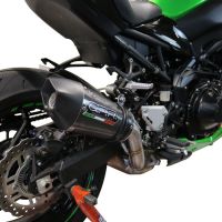 Pot echappement compatible avec Kawasaki Z 900 E 2017-2020, Gpe Ann. Poppy, Échappement légal, homologué,silencieux avec db killer amovible et tuyau de liaison spécifique 