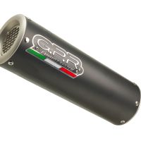 Exhaust compatible with Suzuki Gsx-8S 2022-2024, M3 Black Titanium, Full system exhaust, including removable db killer 