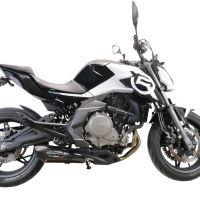 Pot echappement compatible avec Cf Moto 650 Mt 2021-2024, Gpe Ann. Poppy, Pot Echappement homologué pour les marchés non européens 