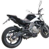 Pot echappement compatible avec Cf Moto 650 Mt 2021-2024, Gpe Ann. Poppy, Pot Echappement homologué pour les marchés non européens 