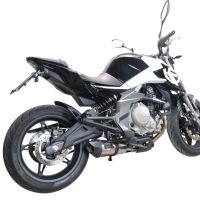 Pot echappement compatible avec Cf Moto 650 Mt 2021-2024, Gpe Ann. Titanium, Pot Echappement homologué pour les marchés non européens 
