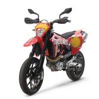 Pot echappement compatible avec Gas Gas SM 700 2023-2024, Gpe Ann. titanium, Pot Echappement homologué pour les marchés non européens 