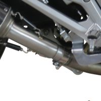 Exhaust compatible with Honda Integra 750 2016-2020, GP Evo4 Titanium, Slip-on exhaust including removable db killer and link pipe 