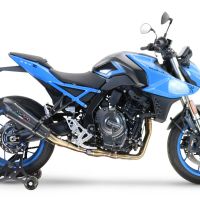 Exhaust compatible with Suzuki Gsx-8S 2022-2024, Gpe Ann. Poppy, Full system exhaust, including removable db killer 