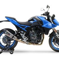 Exhaust compatible with Suzuki Gsx-8R 2022-2024, Gpe Ann. titanium, Full system exhaust, including removable db killer 
