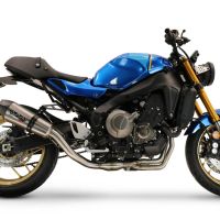 Exhaust compatible with Yamaha XSR900 2022-2024, Gpe Ann. titanium, Full system exhaust, including removable db killer 