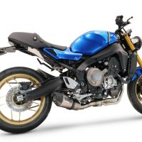 Exhaust compatible with Yamaha XSR900 2022-2024, Gpe Ann. titanium, Full system exhaust, including removable db killer 