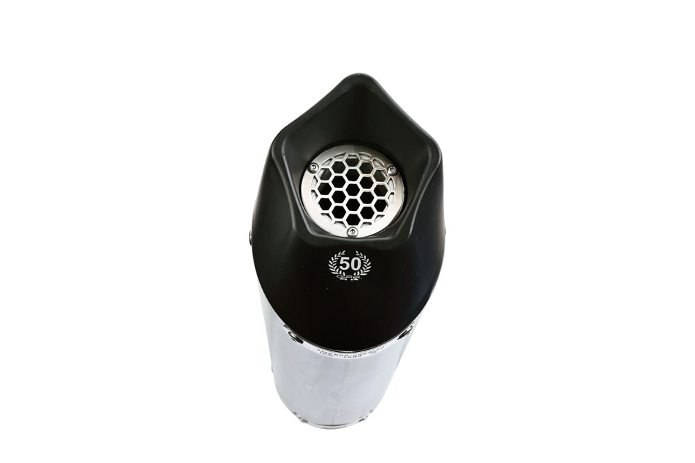 Pot echappement compatible avec Voge 900DSX 2024-2025, GP Evo4 Titanium, Échappement légal, homologué,silencieux avec db killer amovible et tuyau de liaison spécifique 
